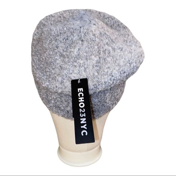 Echo 23 Silver Boucle Gibson Girl Hat NWT - Picture 3 of 7